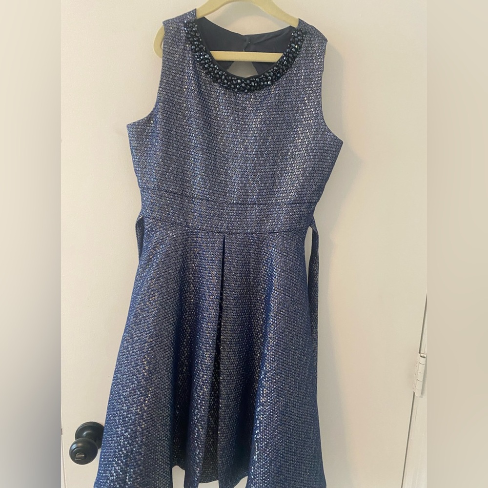 Formal Rare Editions Navy Blue Dress